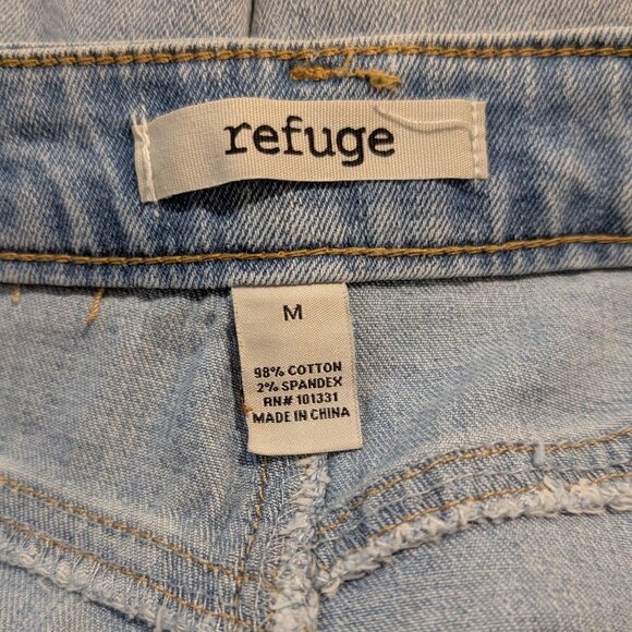 Distressed Jean Mini Skirt - Picture 4 of 4